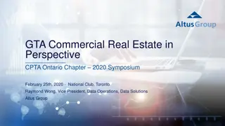 GTA Commercial Real Estate Trends 2020 Symposium