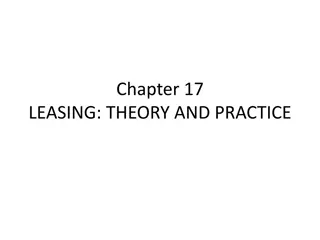 LEASING: THEORY AND PRACTICE