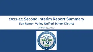 San Ramon Valley Unified School District Financial Review