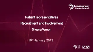Patient Representatives Recruitment and Involvement Overview
