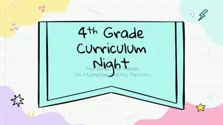 Grade 4 Curriculum Overview: Reading, Writing, Math