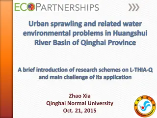 Urban Sprawling and Water Environmental Issues in Huangshui River Basin