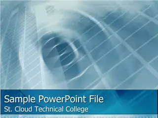 Sample PowerPoint File