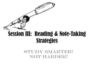 Effective Note-Taking Strategies for Improved Learning