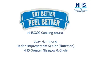 NHSGGC Cooking Course for Health Improvement - Lizzy Hammond