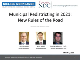 Municipal Redistricting in California 2021: New Rules of the Road