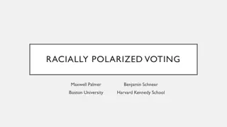 Racially Polarized Voting Patterns
