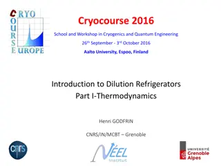 Introduction to Dilution Refrigerators