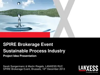 Sustainable Process Improvement Project at LANXESS RUC-Site