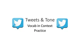 Tweets & Tone