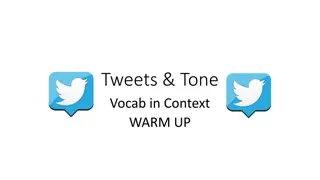 Tweets & Tone