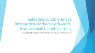 Selecting Suitable Image Retargeting Methods with Multi-instance Multi-label Learning
