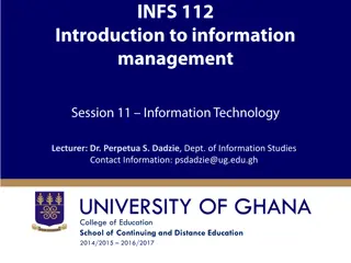Introduction to Information Technology