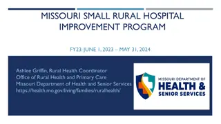 Missouri Small Rural Hospital Improvement Program FY23