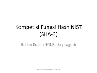 Kompetisi Fungsi Hash NIST SHA-3: Sejarah dan Proses Pemilihan