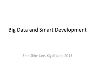 Big Data and Smart Development Overview