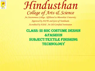 Phase Change Materials in Textile Finishing Technology