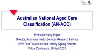 Overview of Australian National Aged Care Classification