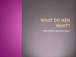 What Do Men Want: The Essential Insights