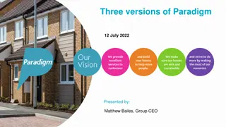 Overview of Paradigm Future Versions