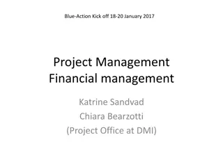 Project Management and Financial Reporting Schedule
