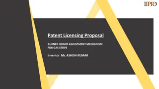 Patent Licensing Proposal