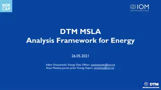 Energy Analysis Framework for Cooking