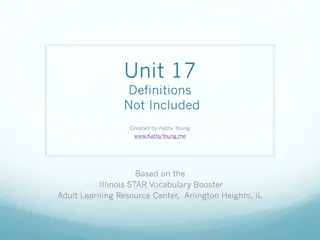 Illinois STAR Vocabulary Booster Resource