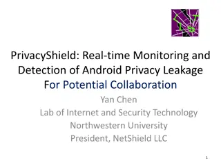 Real-time Monitoring and Detection of Android Privacy Leakage