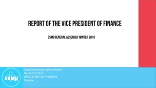 Overview of Vice President's Financial Responsibilities