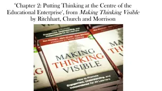 Putting Thinking at the Centre of Education