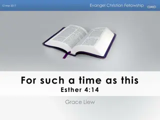Insights on Parables from Evangel Christian Fellowship