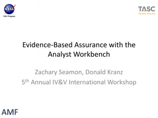 Evidence-Based Assurance with Analyst Workbench Overview