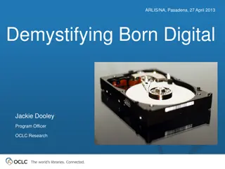 Demystifying Born Digital