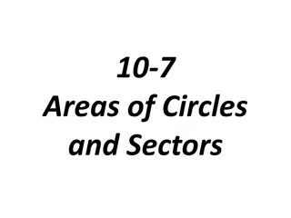 Areas of Circles  and Sectors
