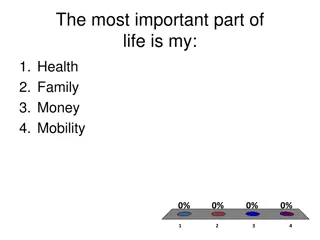 The most important part of  life is my: