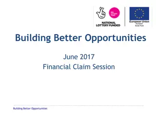Building Better Opportunities