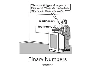 Binary Numbers