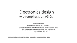 Electronics Design with Emphasis on ASICs by Mitch Newcomer and Team