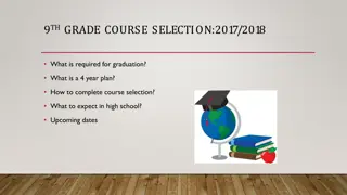 Graduation Requirements and Endorsements Overview