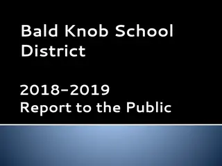 Bald Knob School District 2018-2019 Report: Achievements in Education