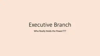 Executive Branch