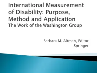 Improving Disability Data Collection