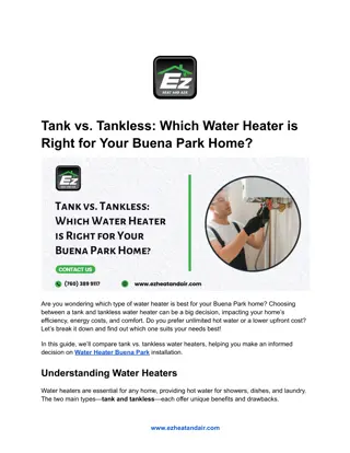 Tank vs. Tankless_ Which Water Heater is  Right for Your Buena Park Home_