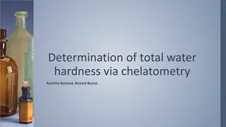 Determination of Water Hardness using Chelatometry