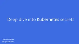 Deep dive into Kubernetes secrets