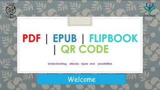 Introduction to Electronic Books: Types and Formats