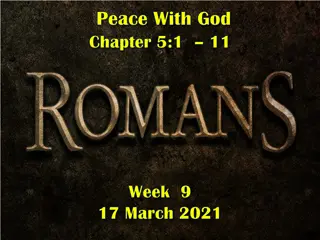 Peace With God