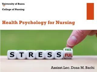 Health Psychology for Nursing
