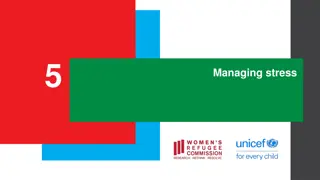 Managing stress